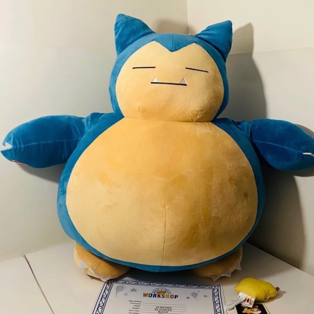 Build-A-Bear 24”Jumbo Snorlax